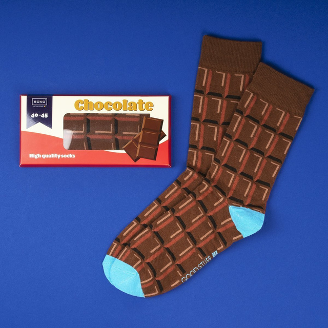 Chaussettes drôles d'ananas en conserve SOXO GOOD STUFF pour homme