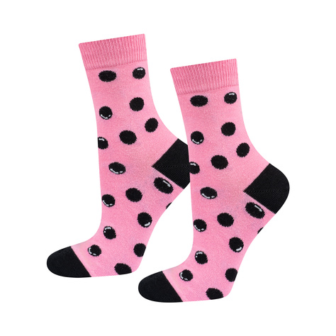 Chaussettes Bubble Tea roses de Soxo pour hommes - 2 paires