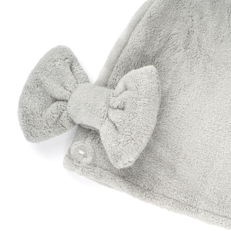 MOMO WAY turban de bain gris | serviette de bain