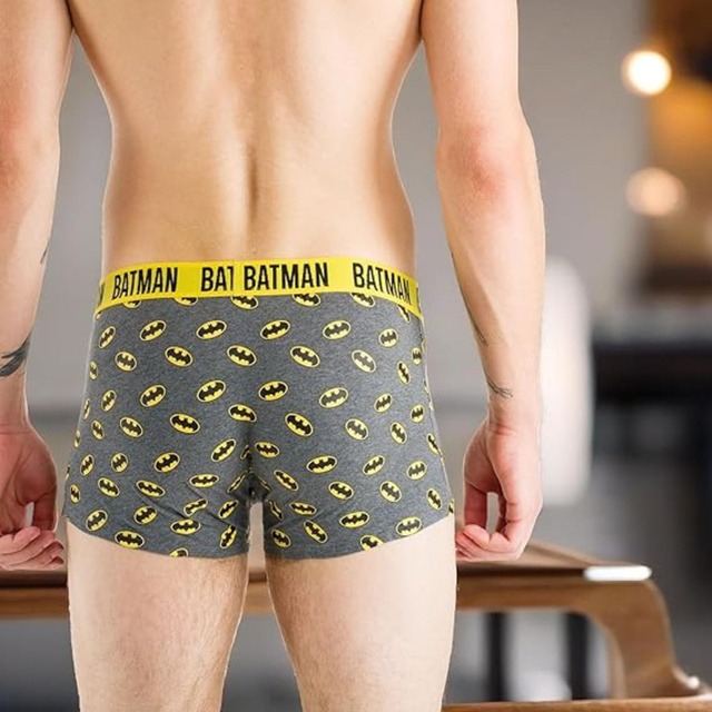 Lot de 2 caleçons Batman | Idée cadeau | Fête des garçons | Culotte en coton