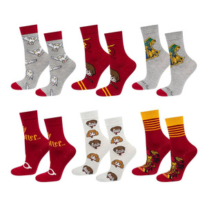 Calendrier de l'Avent Harry Potter | idée cadeau pour elle | le jour de la saint nicolas | Lot de 6 chaussettes SOXO pour femme