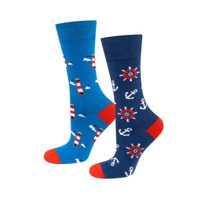 Chaussettes phares SOXO GOOD STUFF colorées homme