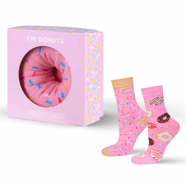 Chaussettes pour femmes SOXO GOOD STUFF donut 