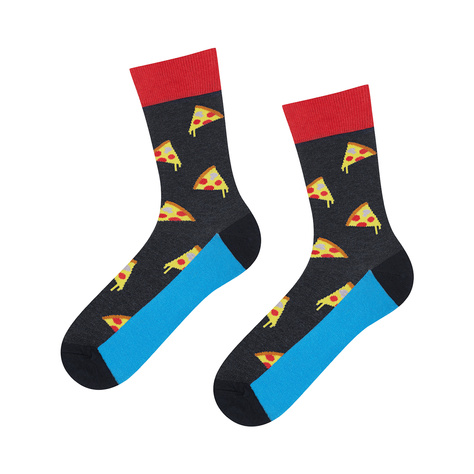 Chaussettes colorées homme SOXO GOOD STUFF chaussettes pizza | pour lui