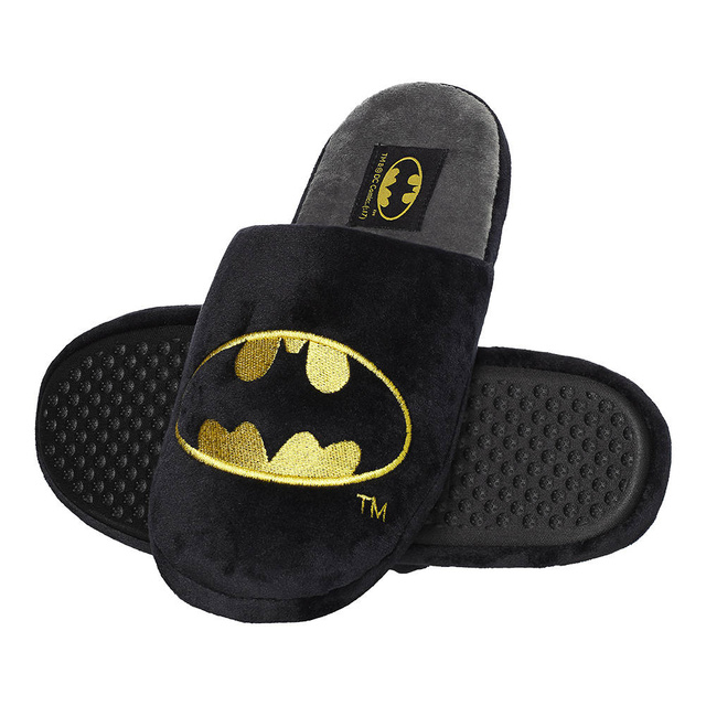 Lot de 1x Chaussettes colorées SOXO Batman et 1x Chaussons homme Batman