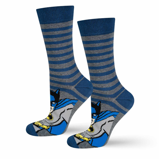 Chaussettes homme bleu foncé SOXO GOOD STUFF Batman DC Comics | Pour lui