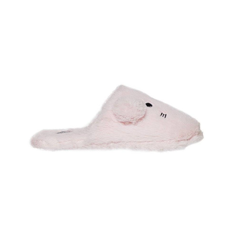 Chaussons SOXO des souris - rose à semelles dures