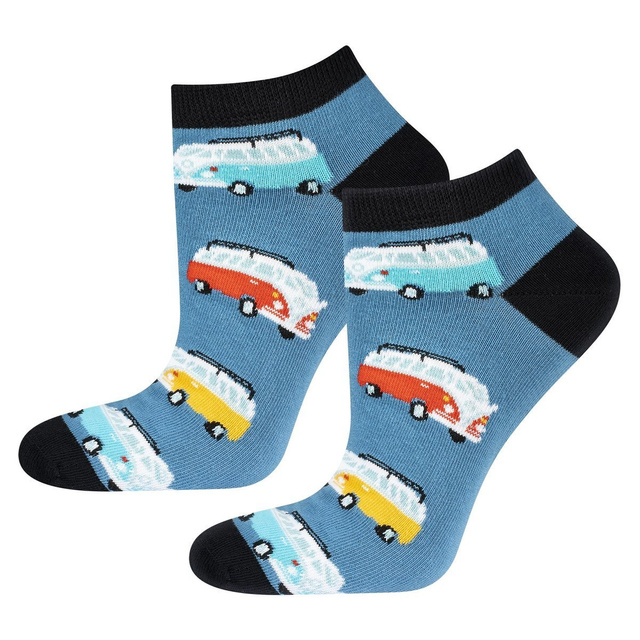 Lot de 4 chaussettes colorées SOXO GOOD STUFF pour homme