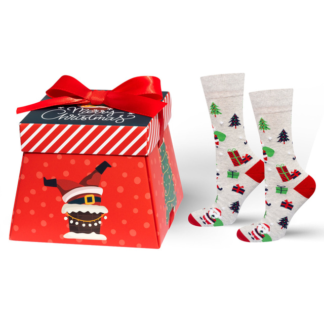 Chaussettes de Noël en Boîte