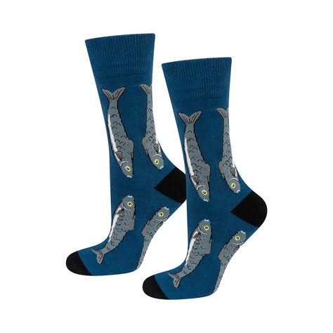 SOXO chaussettes hommes sardines en paquet