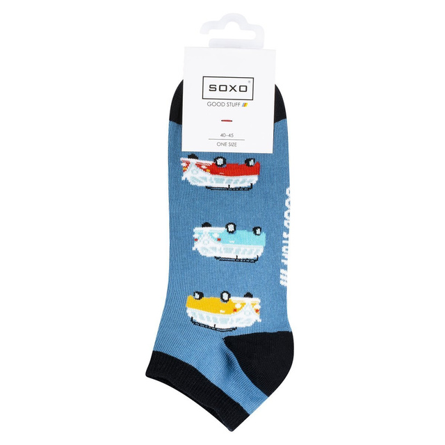 Lot de 4 chaussettes colorées SOXO GOOD STUFF pour homme