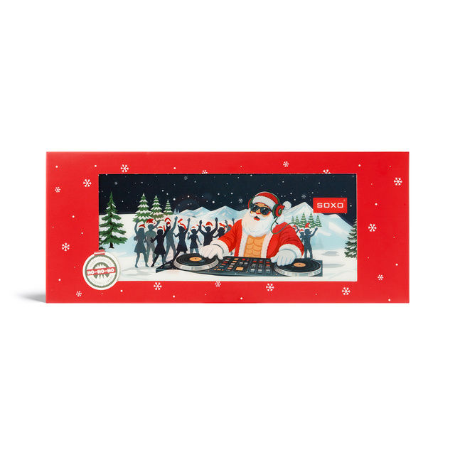 Chaussettes Père Noël Espiègle DJ 3 paires