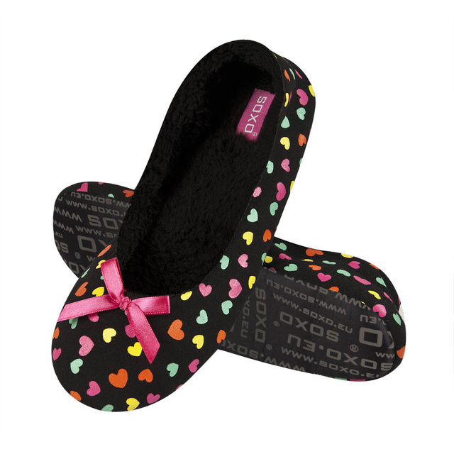 Ballerina SOXO motifs avec semelles souples