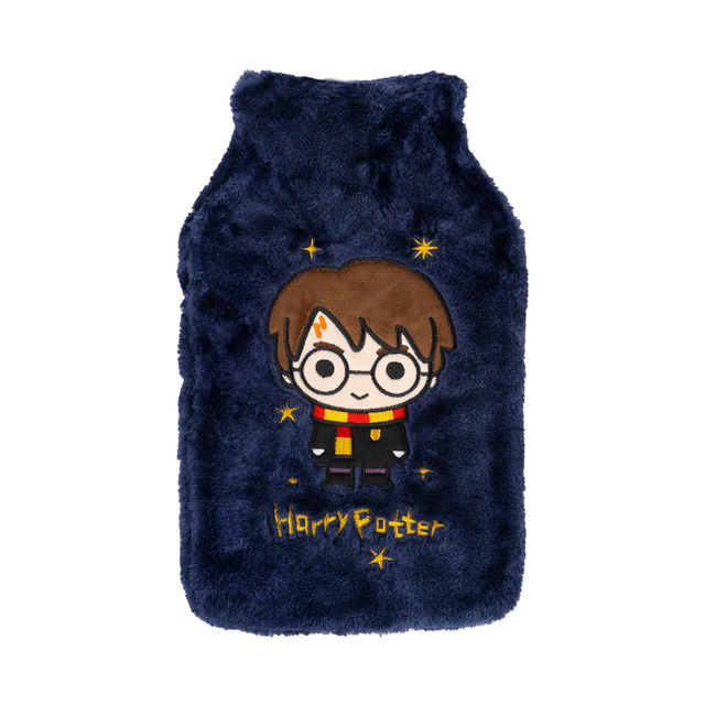 Harry Potter Hot Water Bottle Original, sous licence de Warner Bros., chauffe-eau dans une housse en peluche