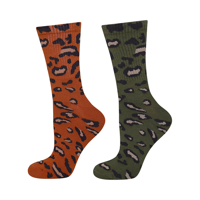 Chaussettes SOXO pour femmes avec panthère - pack de 2
