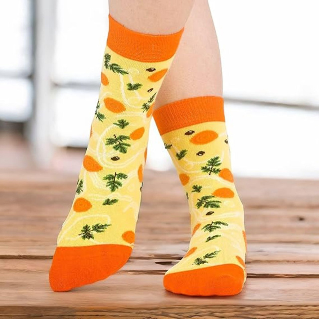 Chaussettes pour femmes | Chaussettes de soupe au poulet SOXO GOOD STUFF pour hommes en boîte comme cadeau pour elle | pour lui unisexe