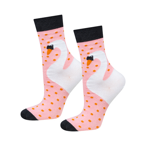 Chaussettes pour femmes SOXO swan