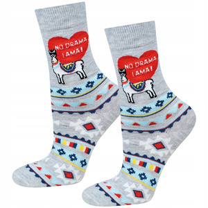 Chaussettes pour femmes SOXO GOOD STUFF no drama lama 