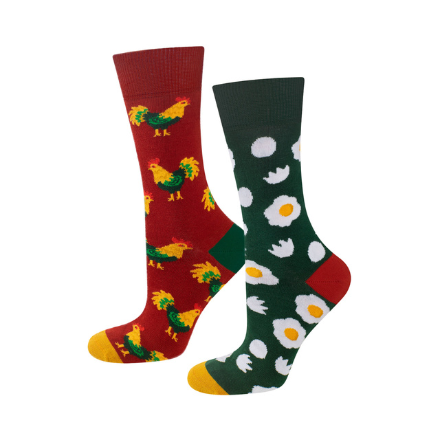 Chaussettes colorées pour homme SOXO GOOD STUFF poule