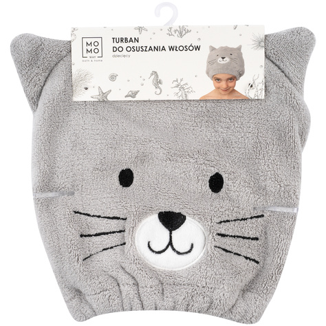 Serviette de bain pour enfants MOMO WAY chat 