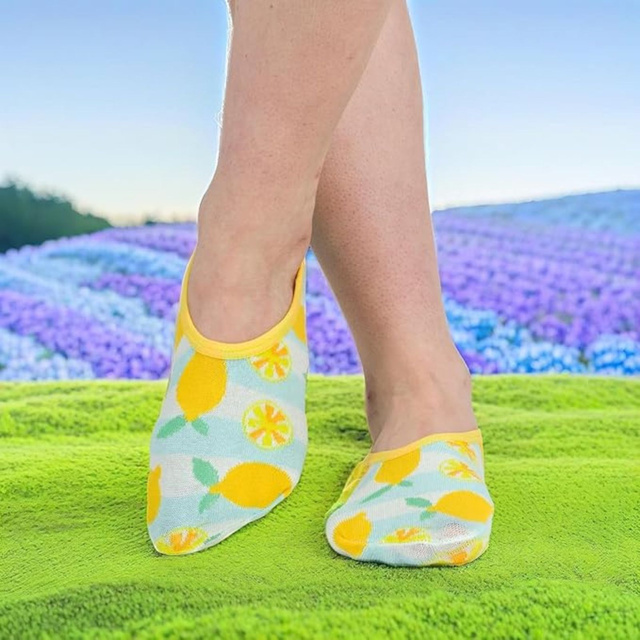 Lot de 4 pieds colorés pour femmes SOXO avec silicone Cadeau amusant