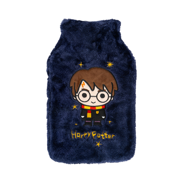 Harry Potter Hot Water Bottle Original, sous licence de Warner Bros., chauffe-eau dans une housse en peluche