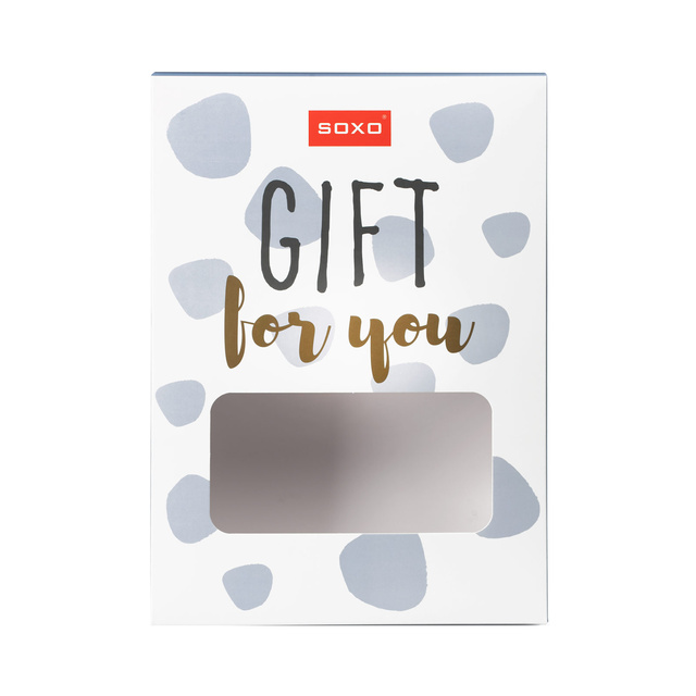 Emballage en carton SOXO pour un cadeau