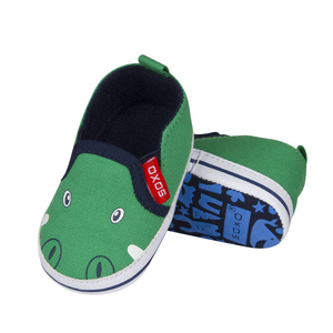 Chaussons bébé SOXO crocodiles verts