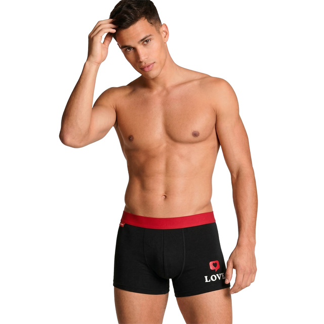 Lot de 2x boxers SOXO pour un cadeau pour lui en coton