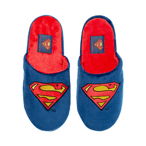 Pantoufles pour hommes SOXO SUPERMAN DC Comics avec semelle dure TPR