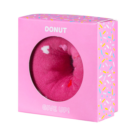 Chaussettes pour femmes SOXO GOOD STUFF donut dans une boîte