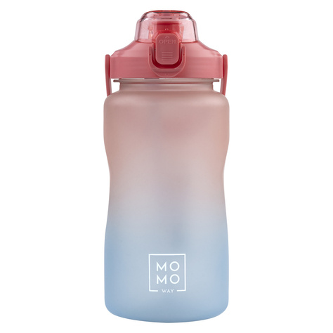 Bouteille d'eau 1.5L rose et bleu | BPA free 