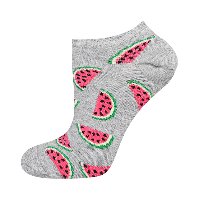 Pieds colorés pour femmes SOXO GOOD STUFF pastèque rigolote
