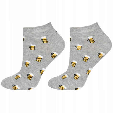 Lot de 6x chaussettes homme SOXO GOOD STUFF dans une boîte à pizza 