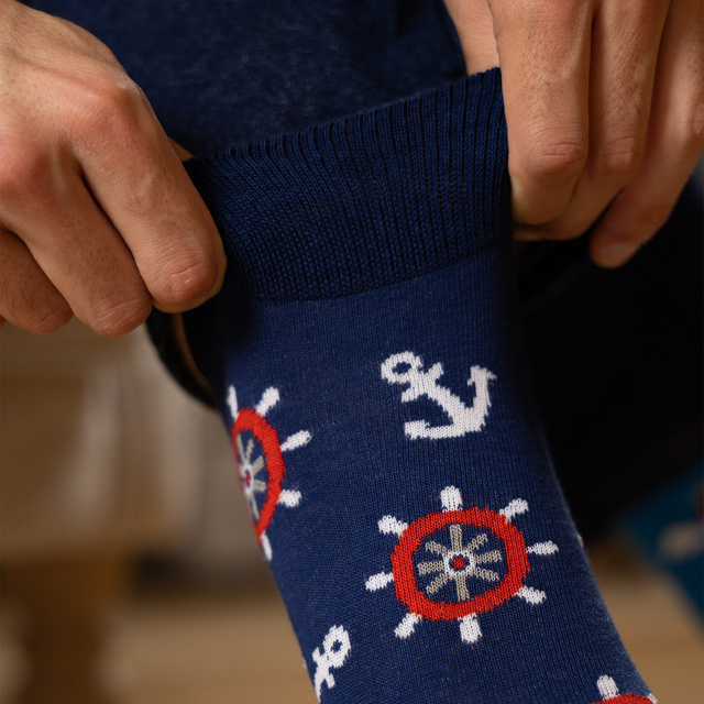 Chaussettes phares SOXO GOOD STUFF colorées homme