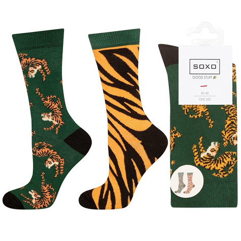 Chaussettes SOXO la collection GOOD STUFF 4 paires