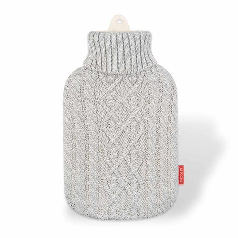 SOXO grey thermo-warmer in jumper soft LARGE pour un cadeau 