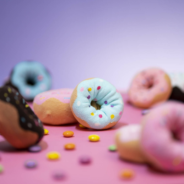 Chaussettes pour femmes SOXO GOOD STUFF donut 