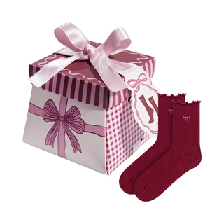Chaussettes Cadeau avec Nœud