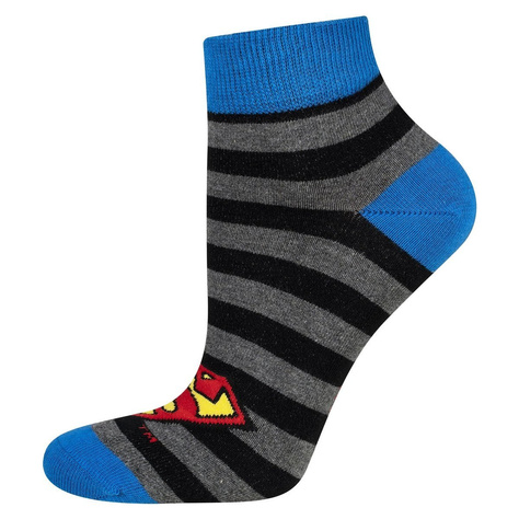 Chaussettes colorées SOXO pour hommes Superman DC COMICS coton 