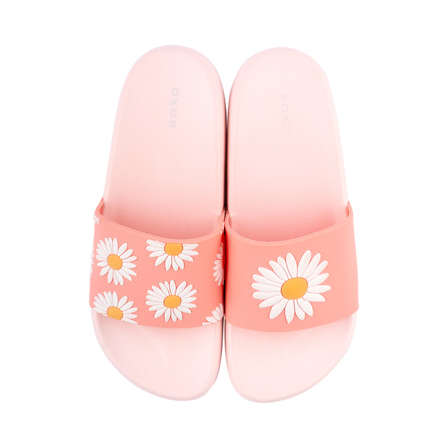 Tongs Comfort de plage pour femme pour hommes SOXO marguerites | Idéal pour des vacances à la plage et une piscine | En caoutchouc