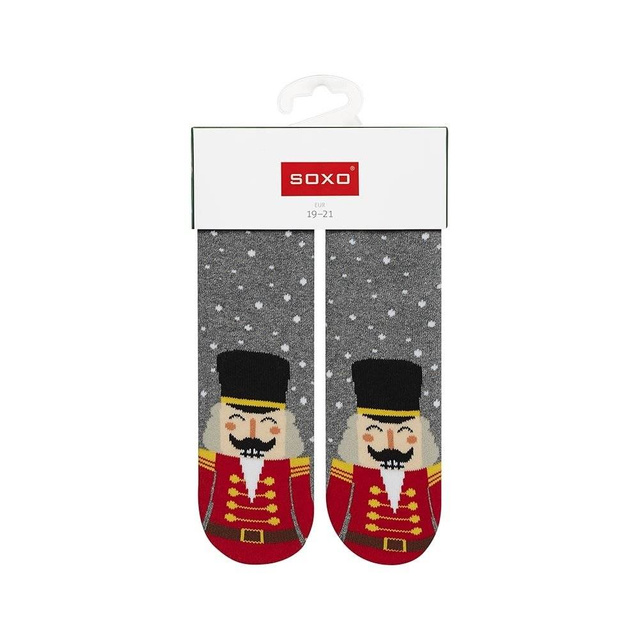 Chaussettes bébé grises SOXO Cadeau de Noël