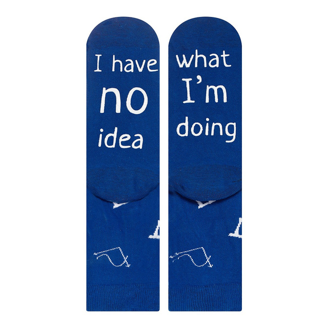 Lot de 3x chaussettes longues pour hommes SOXO avec inscription cadeau 