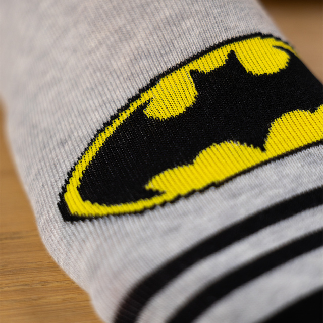Lot de 3x Chaussettes homme | Batman DC Comics | pour un cadeau | couleurs