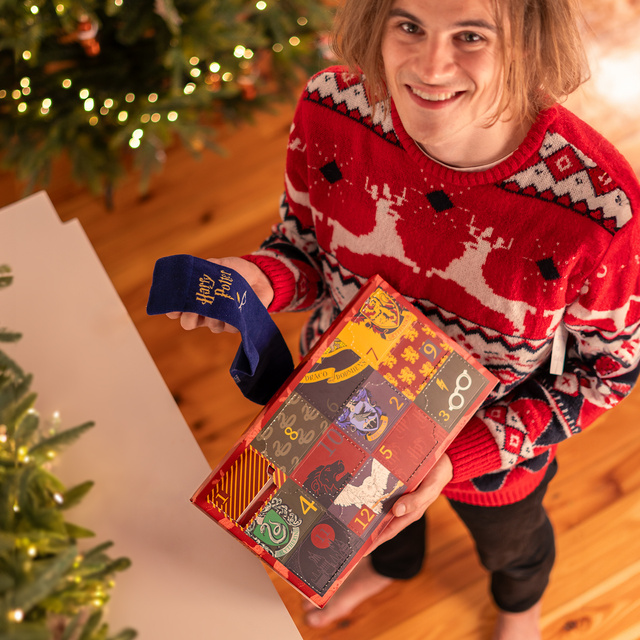 Calendrier de l'Avent Harry Potter Lot de 6x chaussettes SOXO Hommes
