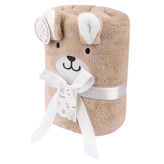 MOMO WAY serviette de bain 140x70 cm ourson