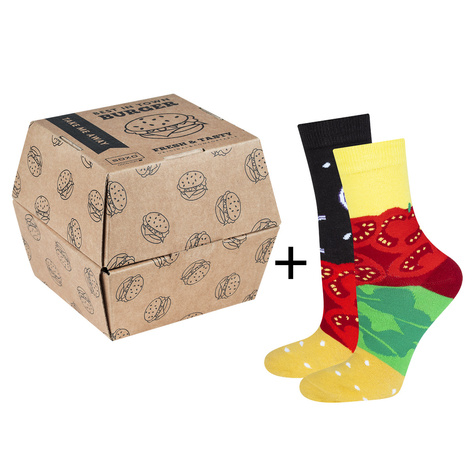 Chaussettes hamburger SOXO GOOD STUFF pour femmes