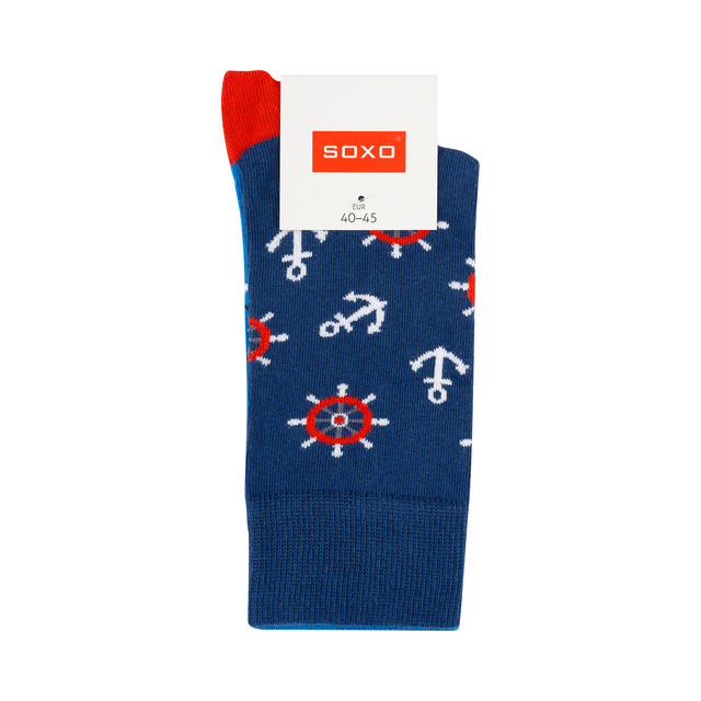 Chaussettes phares SOXO GOOD STUFF colorées homme