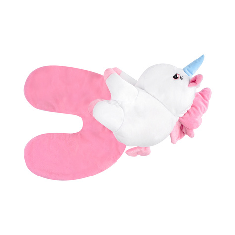 MOMO WAY oreiller de voyage multifonctionnel licorne | croissant | oreiller doux pour la nuque