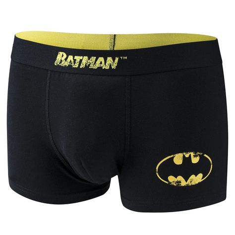 Lot de 2 caleçons Batman pour homme et pantoufles Batman, idée cadeau idéale pour Noël 